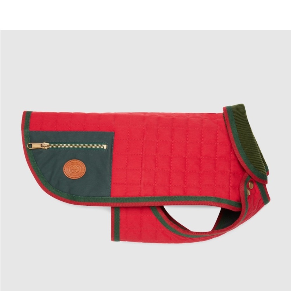 GUCCI
Pet Coat With Interlocking G in red xxsmall